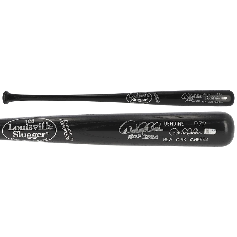 Derek Jeter New York Yankees Autographed Game Model Black Bat with "HOF 2020" Inscription