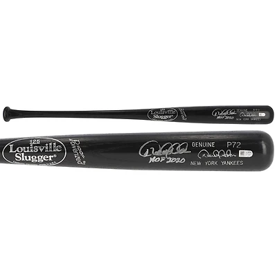 Derek Jeter New York Yankees Autographed Game Model Black Bat with "HOF 2020" Inscription