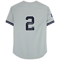 Derek Jeter New York Yankees Autographed Gray Mitchell & Ness 1998 Authentic Jersey with "98 WS Champs" Inscription