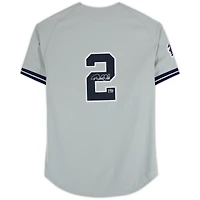 Derek Jeter New York Yankees Autographed Gray Mitchell & Ness 1998 Authentic Jersey