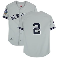 Derek Jeter New York Yankees Autographed Gray Mitchell & Ness 1998 Authentic Jersey
