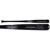 Derek Jeter New York Yankees Autographed Louisville Slugger Black Game Model Bat