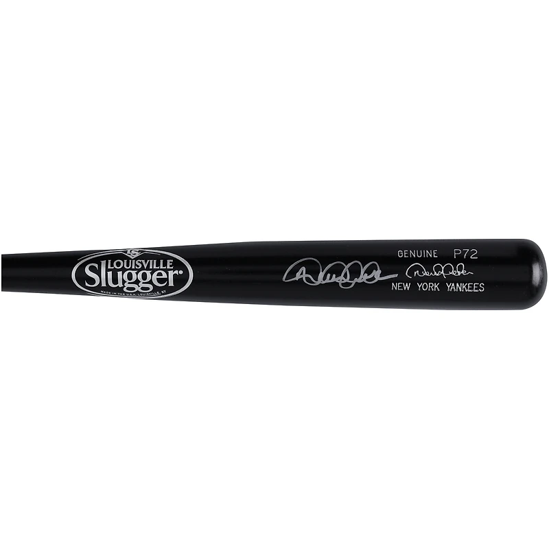 Derek Jeter New York Yankees Autographed Louisville Slugger Black Game Model Bat
