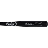 Derek Jeter New York Yankees Autographed Louisville Slugger Black Game Model Bat