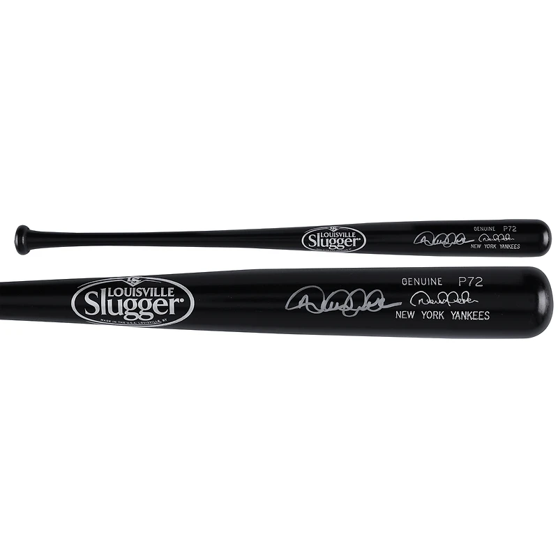 Derek Jeter New York Yankees Autographed Louisville Slugger Black Game Model Bat