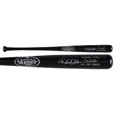 Derek Jeter New York Yankees Autographed Louisville Slugger Black Game Model Bat