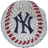 Derek Jeter New York Yankees Autographed Swarovski Crystal Baseball with "HOF 2020" Inscription - Art by Rock On Sports