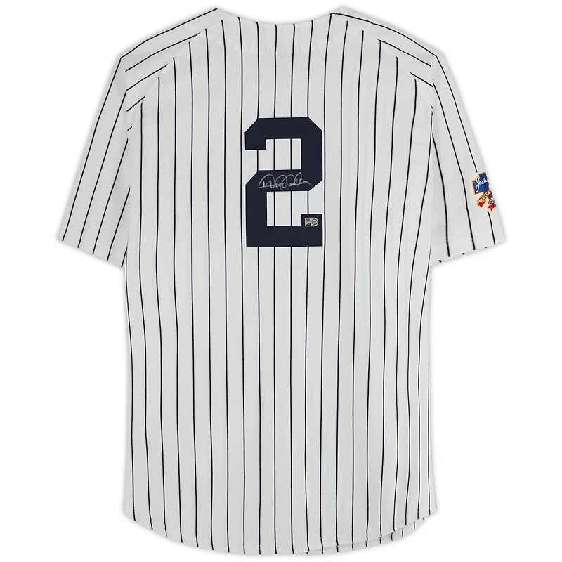 Derek Jeter New York Yankees Autographed White Mitchell & Ness 1997 Authentic Jersey