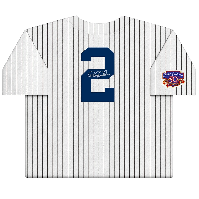 Derek Jeter New York Yankees Autographed White Mitchell & Ness 1997 Authentic Jersey