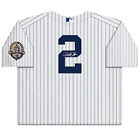 Derek Jeter New York Yankees Autographed White Mitchell & Ness 2013 Authentic Jersey