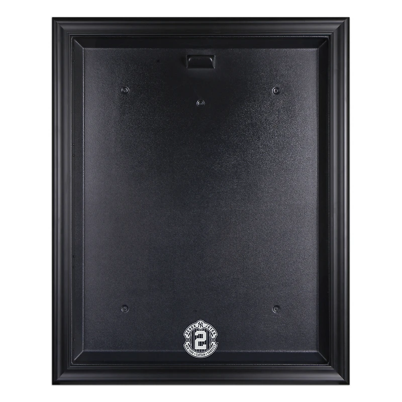 Derek Jeter New York Yankees Black Framed #2 Logo Jersey Display Case