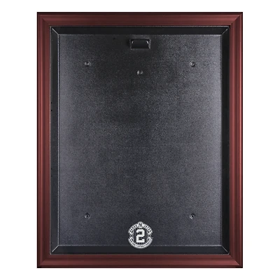 Derek Jeter New York Yankees Mahogany Framed #2 Logo Jersey Display Case