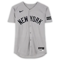 Devin Williams New York Yankees Player-Worn #38 Gray Nike Jersey vs. Cleveland Guardians on April 23, 2025