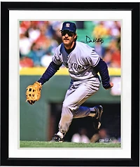 Don Mattingly New York Yankees Autographed 16" x 20" Fielding Photograph