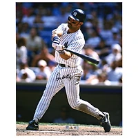 Photographie autographiée de Don Mattingly des Yankees de New York, Swing Through The Zone, 16" x 20"