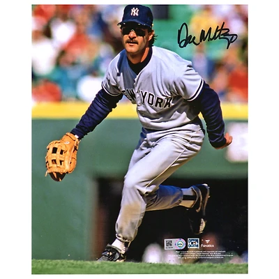 Photographie autographiée de Don Mattingly des Yankees de New York, 8" x 10"