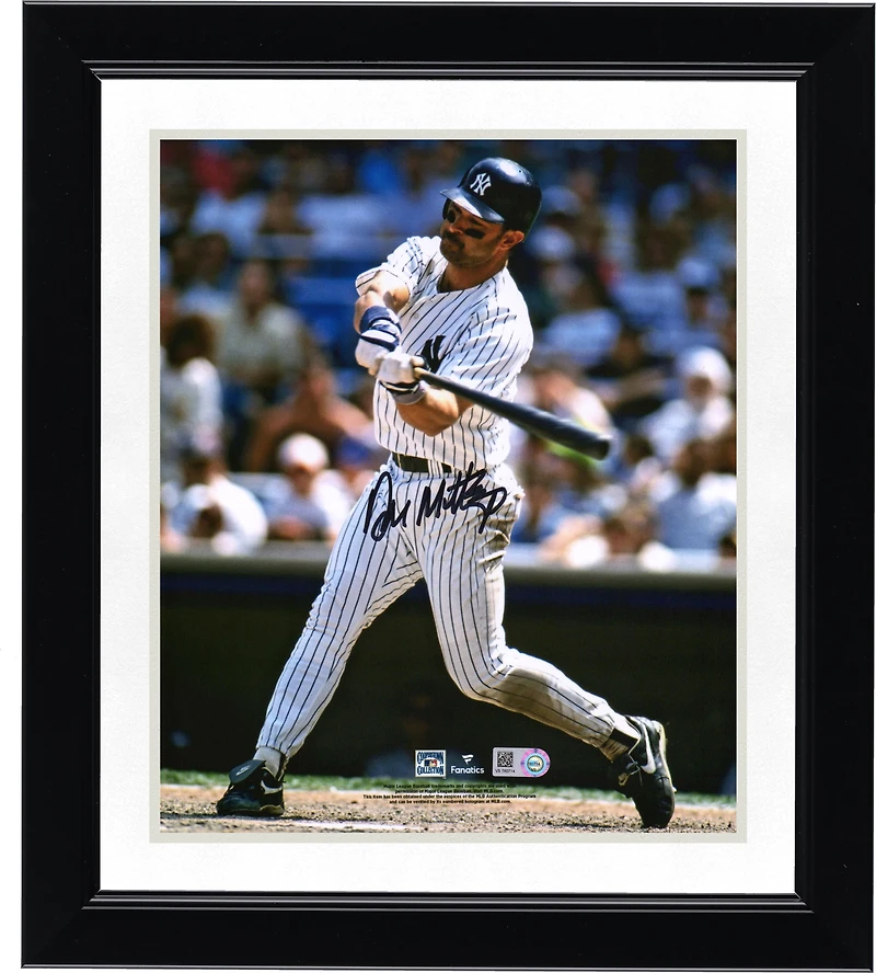 Photo de Don Mattingly, joueur des Yankees de New York, autographiée (8 x 10 pouces).