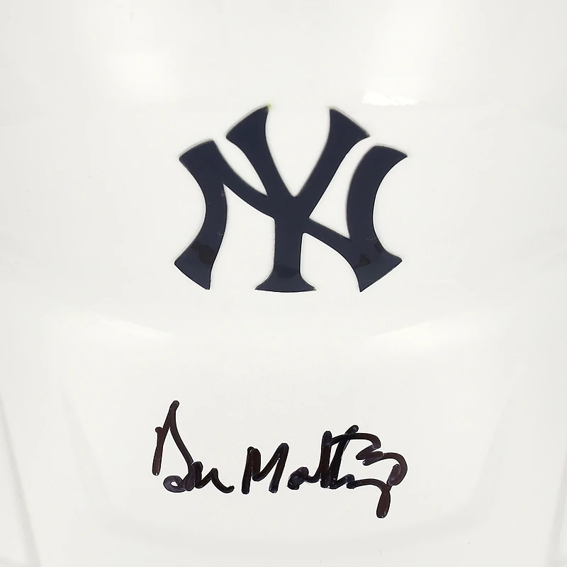 Casque de frappeur Rawlings Mach Pro chromé autographié par Don Mattingly des Yankees de New York - Exclusivité Fanatics