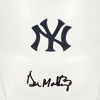 Casque de frappeur Rawlings Mach Pro chromé autographié par Don Mattingly des Yankees de New York - Exclusivité Fanatics