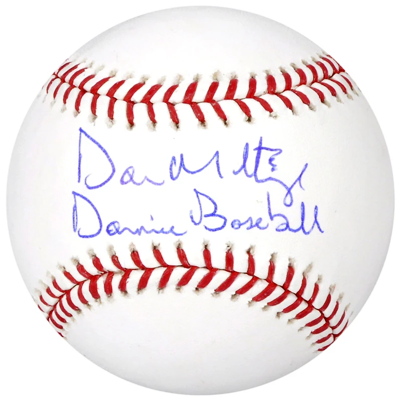 Baseball autographié par Don Mattingly des Yankees de New York avec l'inscription « Donnie Baseball »
