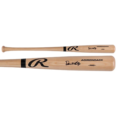 Batte de baseball professionnelle Rawlings blonde autographiée par Don Mattingly des Yankees de New York