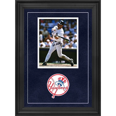 Photographie encadrée de luxe autographiée par Don Mattingly des Yankees de New York, 8" x 10"