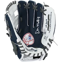Don Mattingly New York Yankees Autographed Rawlings 10" Collectible Team Logo Glove Autographed
