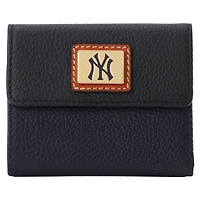 Portefeuille à rabat pour cartes de crédit Dooney & Bourke New York Yankees