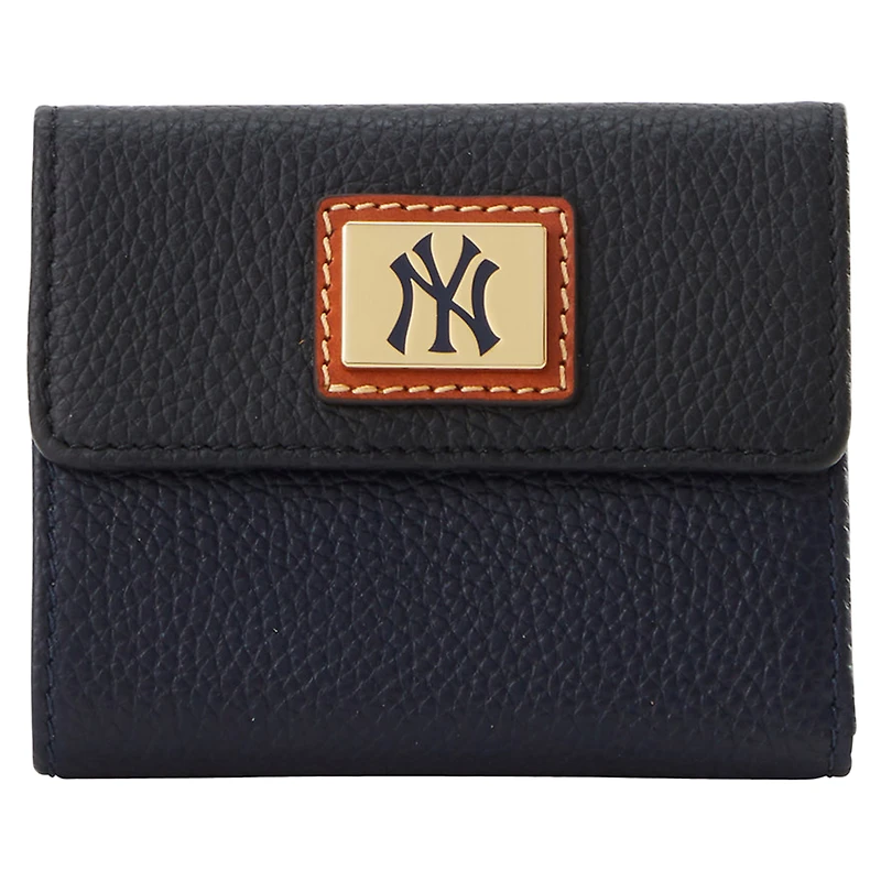 Portefeuille à rabat pour cartes de crédit Dooney & Bourke New York Yankees
