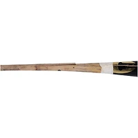 Estevan Florial, batte de baseball Chandler Broken Bat de couleur beige et noire utilisée par les Yankees de New York contre les Blue Jays de Toronto le 28 septembre 2023
