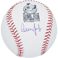 Fanatics Authentique Aaron Judge New York Yankees Ligue américaine Record de coups de circuit Logo autographié Baseball