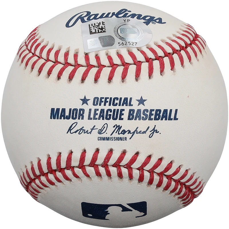 Balle de baseball autographiée par Gerrit Cole et Ron Guidry des Yankees de New York avec inscriptions de Cy Young