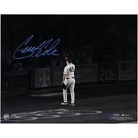 Gerrit Cole New York Yankees Autographed 16" x 20" Tip Cap Spotlight Photograph - Signed in Blue - Limited Edition of 50