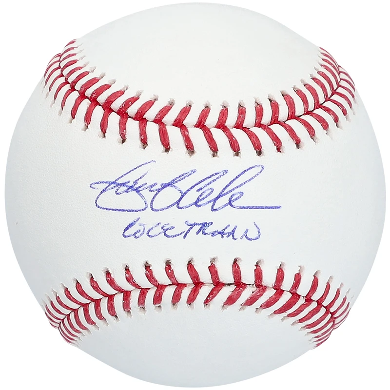 Balle de baseball autographiée par Gerrit Cole des Yankees de New York avec l'inscription « Cole Train »