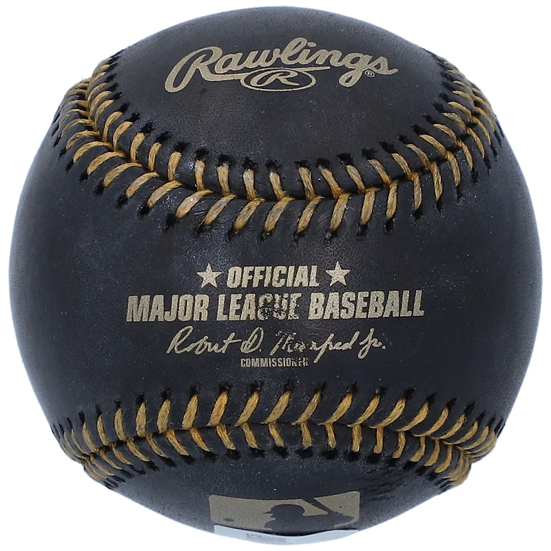 Gerrit Cole New York Yankees Autographed Black Leather Baseball