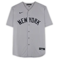 Gerrit Cole New York Yankees Autographed Gray Nike Replica Jersey