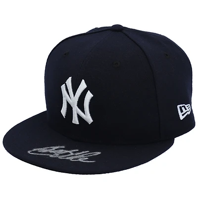 Casquette de baseball New Era dédicacée par Gerrit Cole des Yankees de New York