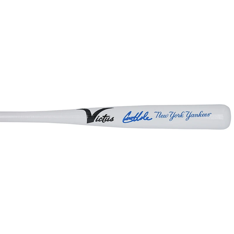 Gerrit Cole New York Yankees Autographed Victus Team ID Mini Bat