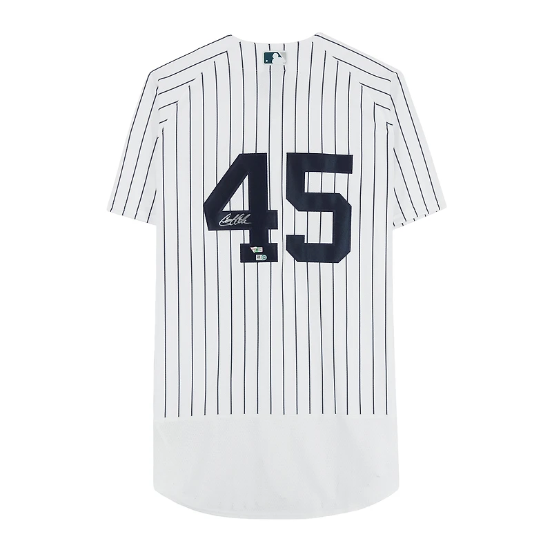 Gerrit Cole New York Yankees Autographed White Nike Authentic Jersey