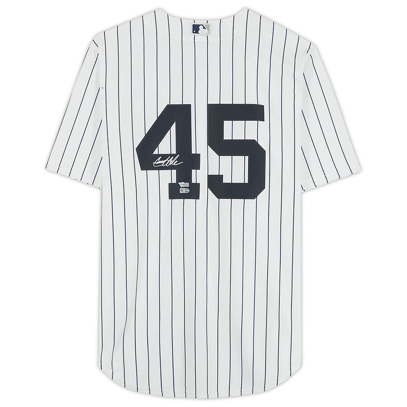 Gerrit Cole New York Yankees Autographed White Nike Replica Jersey