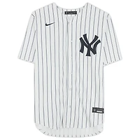 Maillot réplique blanc Nike autographié de Gerrit Cole, Yankees de New York