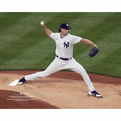 Gerrit Cole New York Yankees Unsigned Pitching vs. Philadelphia Phillies Photograph