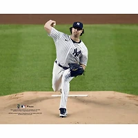 Gerrit Cole New York Yankees Unsigned Pitching vs. Toronto Blue Jays Photograph