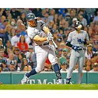 Photo non signée de Giancarlo Stanton, des Yankees New York, lors du Grand Chelem contre les Red Sox