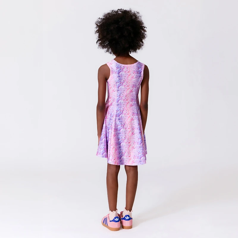 Girls Preschool Terez Pink New York Yankees Ombre Frosting Skater Dress
