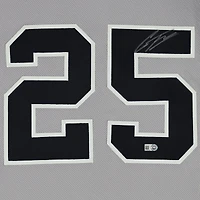 Gleyber Torres New York Yankees Autographed Topps Gray Majestic Authentic Jersey