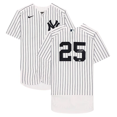 Gleyber Torres New York Yankees Autographed Nike Authentic Jersey