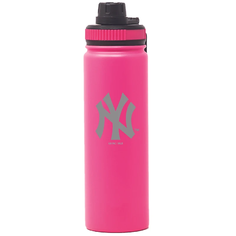 Copains de golf Yankees de New York 21oz. Bouteille à large goulot avec couvercle sport