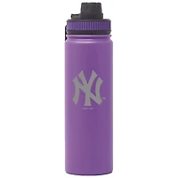 Copains de golf Yankees de New York 21oz. Bouteille à large goulot avec couvercle sport