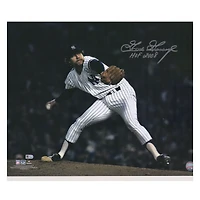 Goose Gossage New York Yankees Autographed 16" x 20" Pitching Photograph with "HOF 2008" Inscription
